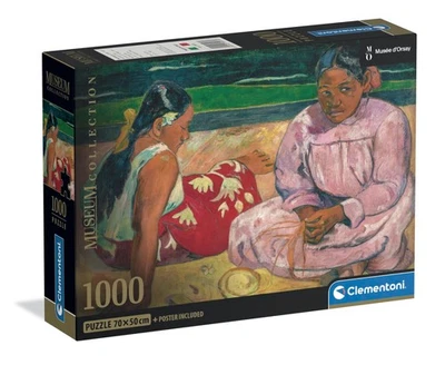 Clementoni - Puzzle 1000 Pezzi Arte per Adulti e Ragazzi, Museum Collection 4ln1 - Immagine 1 di 4