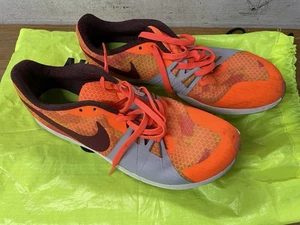 Size 8 - Nike Rival XC Running Spikes Orange - Picture 1 of 6