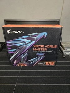 GIGABYTE X870E AORUS MASTER AM5 LGA 1718, ATX, DDR5, 4x M.2, PCIe 5.0, USB4, WiFi7 - Bild 1 von 15