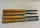 4 Pieces - Buck Bros Wood Turning Lathe Chisel Piece Made in USA