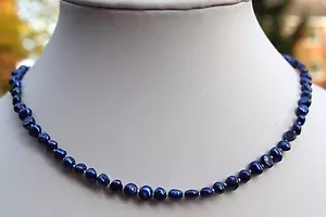 BR1W br1v.echt Agua Dulce Cultivada Perla Joyería Cuentas Cadena Collar Collar - Imagen 1 de 6