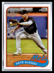 Béisbol Topps 2024 cromado - 1989 Topps #89CB-8 Pete Alonso - Imagen 1 de 2