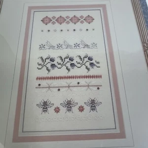 Just Nan, Cross Stitch Pattern, BLUEBERRY HILL. Sampler, Chart Only - Picture 1 of 6