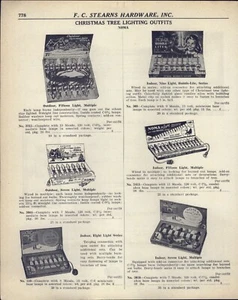 1948 PAPER AD Noma Christmas Tree Lights Outdoor Indoor G E Lamp Display Bubble - Picture 1 of 2