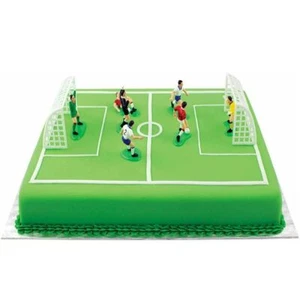 Toppers Set of 9 Soccer Toppers Football Toppers Cupcakes for Birthday Cake - Picture 1 of 7