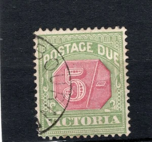BRITISH VICTORIA, YV # TAXE 2a, USED, VF - Picture 1 of 1