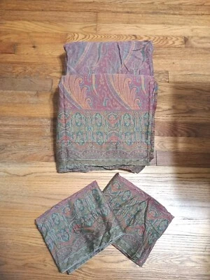 Vintage Ralph Lauren Great Barrington King Sheet Set - Image 1 of 4