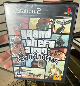Grand Theft Auto San Andreas PS2 GTA Factory Sealed NOT FOR RESALE - Bild 1 von 8