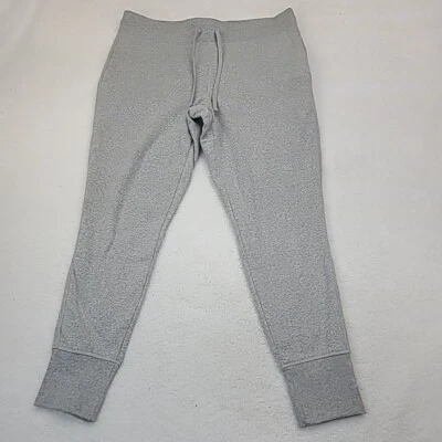 Pantalones deportivos Reebok para hombre XL gris con cordones bolsillos salón gimnasio ejercicio correr Foto 1 de 4