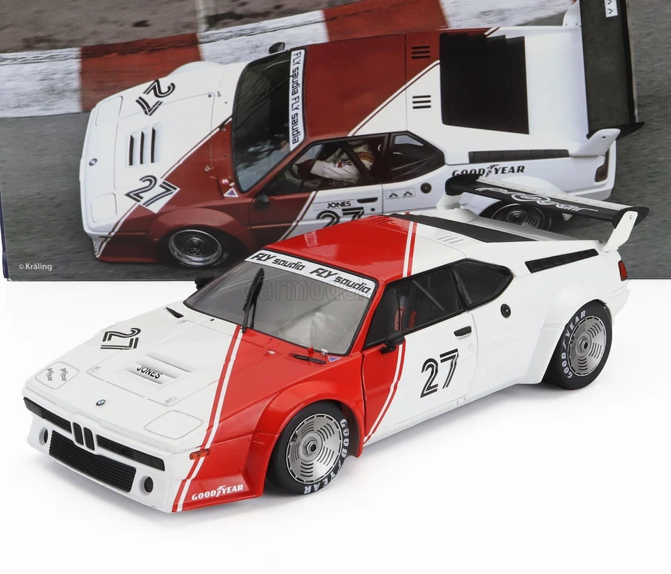 1/18 WERK83 - BMW - M1 M88 3.5L TEAM BMW MOTORSPORT N 27 PROCAR SERIES W1803019 - Immagine 1 di 1