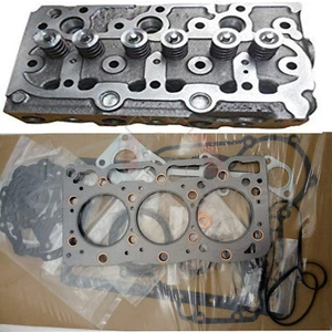 New Complete Cylinder Head Assy Valves & Full Gasket Set for Kubota D905 Engine - Foto 1 di 1