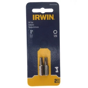 Irwin IWAF21TX252 T25 Torx Bit Tips, 2 Pack, 1" Length - Picture 1 of 12