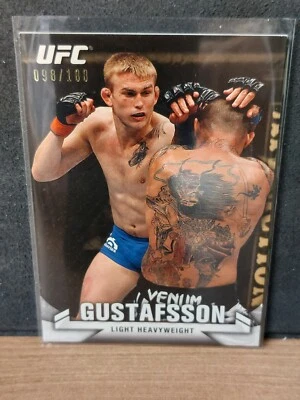 Alexander Gustafsson #111 2013 Topps UFC Knockout Gold #098/188 - Image 1 of 2