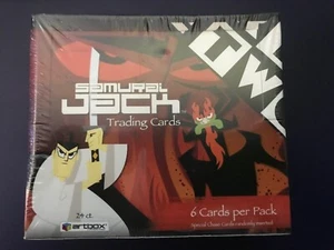 Tarjetas coleccionables Samurai Jack caja sellada de fábrica Artbox Entertainment 2002 - Imagen 1 de 7