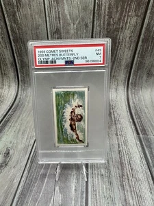 1959 Comet Sweets Olympic Achievements 2nd Series Bill Yorzyk #49 PSA 7 NRMT - Picture 1 of 10