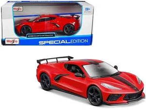 Chevrolet Corvette Stingray Coupè 2020 Rossa con Strisce Nere "Edizione Speciale" - Foto 1 di 1