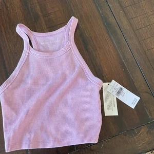 Women’s American Eagle Pink Ribbed Tank Top Size XS. New - Picture 1 of 4