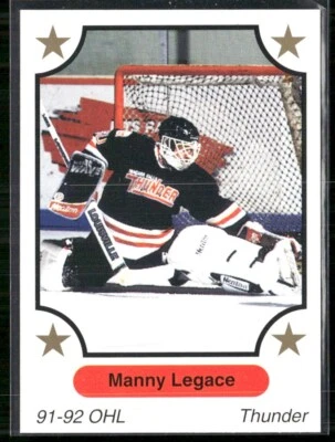 1991-92 7th Inning Sketch - Manny Legace #217 - Image 1 of 2