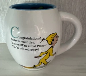 Tazza caffè ceramica Dr.Seuss 18 oz "Congratulazioni oggi è il tuo giorno". Euc - Foto 1 di 7