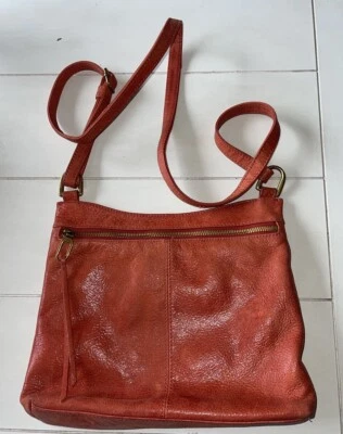 BOLSO BANDOLERA MUJER HOBO INTERNATIONAL CAMBEL NARANJA QUEMADO Foto 1 de 4