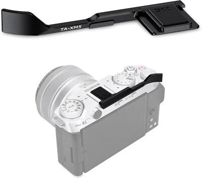 JJC X-M5 Metal Thumbs Up Grip Hand Grip Hot Shoe Cover for Fujifilm XM5 X M5 - Image 1 of 4