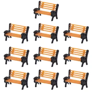 YZ150 20pcs Model Train N Z Scale 1:150 Bench Chair Settee Park Chairs - Picture 1 of 4