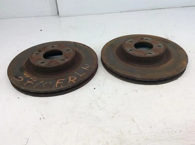 09-16 Hyundai Genesis Coupe Front Left & Right Brake Disc Drums Rotors Pair E  - Image 1 of 4