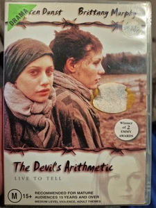 THE DEVIL'S ARITHMETIC DVD RARE KIRSTEN DUNST & BRITTANY MURPHY HOLOCAUST FILM - Picture 1 of 3
