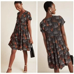 Vestido túnica Maeve Anthropologie Tania en capas en S - Imagen 1 de 8