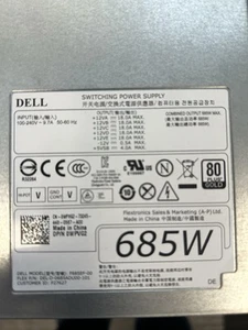 DELL PRECISION T3600 T5600 685W POWER SUPPLY F685EF 0WPVG2 - Picture 1 of 2