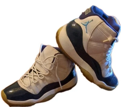 Nike Air Jordan 11 Retro GS 2017 Juvenil Talla 6Y Blanco/Azul 378038-123 Foto 1 de 4