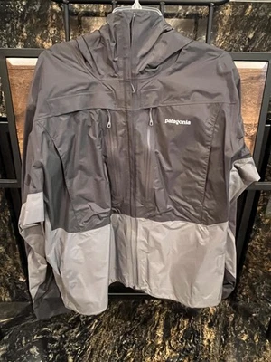 Patagonia Minimalist Wading Jacket Mens Large Fly Fishing Rain Wind Hoody - Image 1 of 3
