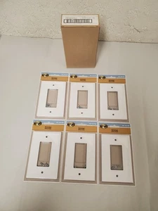 *6er-Pack* Hampton Bay 1 Gang hellweiß GFCI Dekorateur Wandteller (SWP1103-18) - Bild 1 von 4