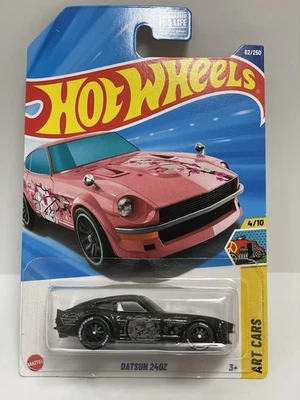 Hot Wheels 2025 Datsun 240Z - CAMBIO DE RUEDA PERSONALIZADO y COLOR Foto 1 de 4