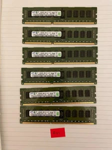 4GB SAMSUNG PC3L-10600R-09-10-10-E1 2Rx8 (1x 4GB) server Memory RAM - Picture 1 of 1