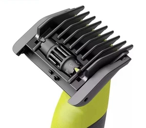 Regola Barba One Blade 5 in 1 Trimmer Regolabile Taglia Capelli Pettine Guida - Foto 1 di 6