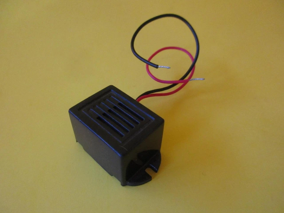 Zumbador DC miniatura 3 vdc B814 Philmore cable coleta magnético tono único 15 mA Foto 1 de 1