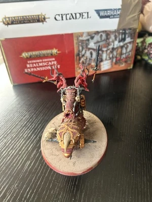 AOS Khorne, Skull Cannon. Fully Painted - Image 1 of 4