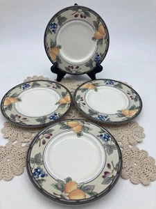 Mikasa Intaglio Garden Harvest CAC29 Dessert Brot Teller (6 1/2" BREIT) 4er Set - Bild 1 von 7