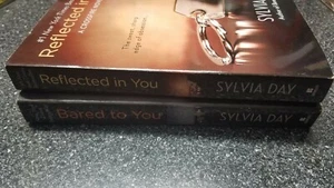 Book #1,#2-Crossfire Novels:"Bared to You" & "Reflected in You" Sylvia Day (PB) - Imagen 1 de 4