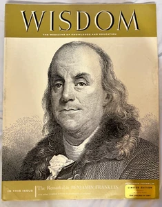 WISDOM The Magazine of Knowledge and Education Vol. 3 -NO. 23 Limited Edition - Picture 1 of 6