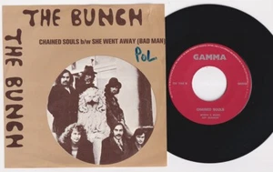 The BUNCH * 1973 Belgian Heavy PSYCH FREAKBEAT GARAGE FREAKROCK 45 * Listen! - Imagen 1 de 2