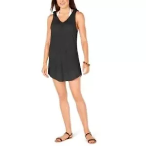 NEW Miken Tie-Shoulder Dress Swim Cover-Up Large - Picture 1 of 2