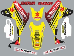 Graphics for Suzuki RMZ450 RMZ 450 2007 Decals RC Replica - Picture 1 of 1