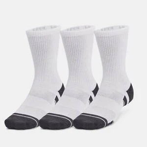 Under Armour Kids Tech Crew 3 Pack Socks - Picture 1 of 8