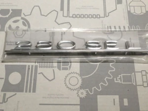 Genuine Mercedes type designation / boot badge for W108 280SEL NOS! NEW! - Picture 1 of 1