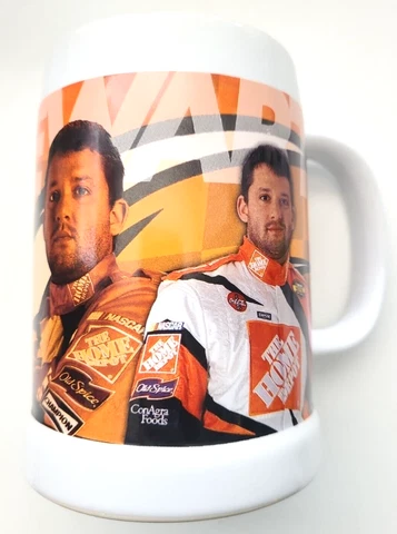 Tony Stewart Home Depot #20 Collectible NASCAR Coffee or Tea Mug / Stein Cover