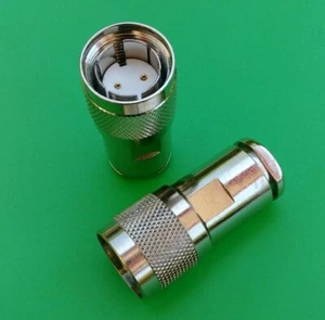 (10 PCS) TWIN AX Male Connector - USA SELLER - Picture 1 of 4