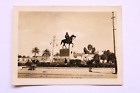 Iraq, Baghdad, King Faisal Statue, ca. 1942 Original Photo