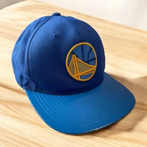 Mitchell & Ness Golden State Warriors Snapback Hat Cap Adjustable OSFM Damaged - Picture 1 of 16